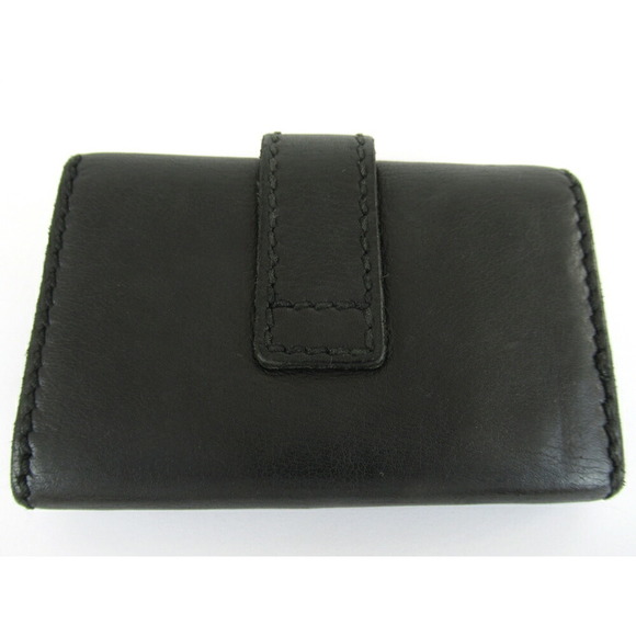 GUCCI key case black leather accessory GG - Picture 2 of 7